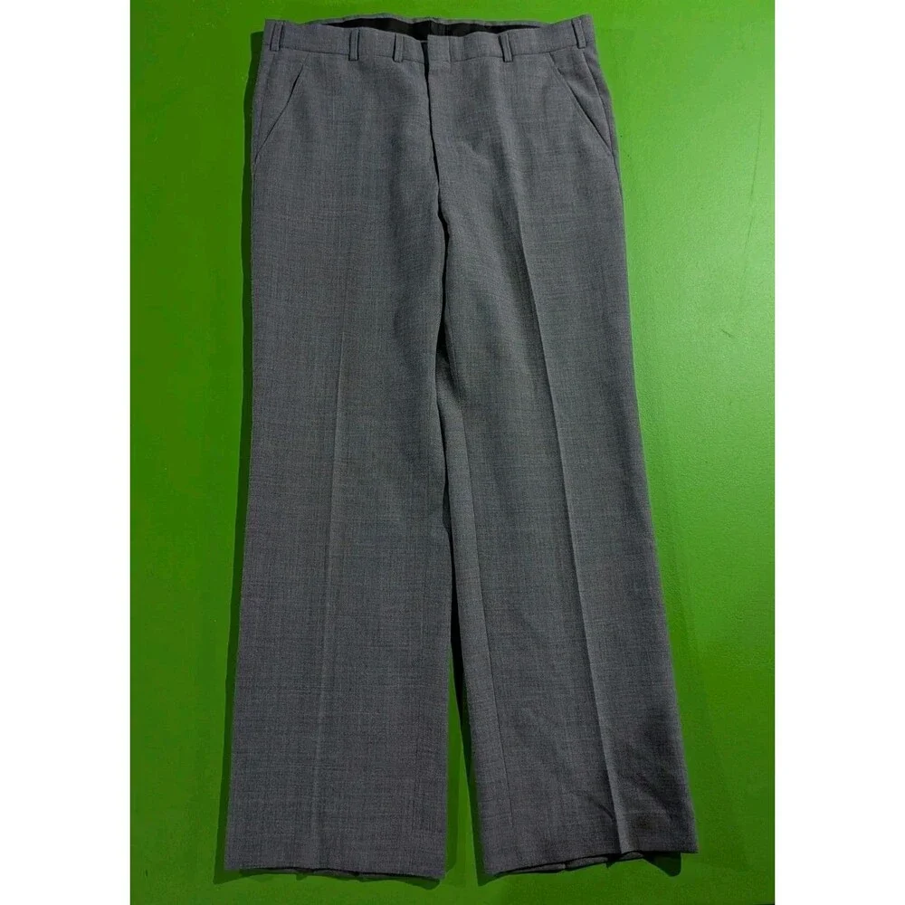 Foreman & Clark Suit, 2pc, Gray, Sz 42R (36 Pant) Wool Blend Men's Corpcore Prof